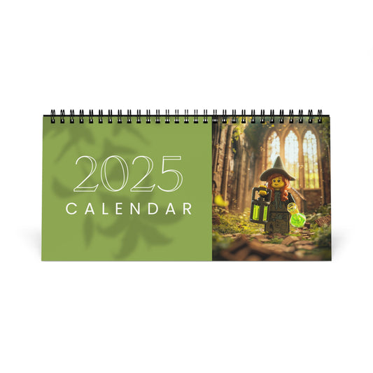 Magical Fantasy Desk Calendar 2025